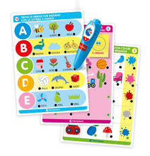 Carica l'immagine nel visualizzatore di Gallery, Clementoni- Sapientino-Scuola Dell'Infanzia-Forme, Colori, Alfabeto E Numeri-Quiz, Schede attività e Penna Interattiva Parlante, Gioco Educativo 3 Anni-Made in Italy, Italiano, 16748