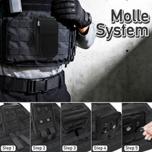 Carica l'immagine nel visualizzatore di Gallery, Marsupio Tattico Militare Molle Porta Cellulare da Cintura Uomo