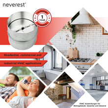 Carica l'immagine nel visualizzatore di Gallery, neverest® RK Valvola di Non Ritorno 100 mm con Guarnizione