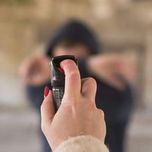 Carica l'immagine nel visualizzatore di Gallery, Spray anti-aggressione in formato compatto, con gel, ideale da portare in borsa, zaino o tasca, Qhoney 40 ml. Spray Identificatore