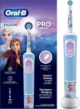 Carica l'immagine nel visualizzatore di Gallery, Oral-B Spazzolino Elettrico Ricaricabile Pro Kids Frozen, 1 Testina, per Bambini da 3 Anni in Su, 1 Spazzolino