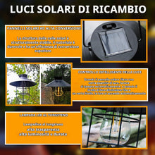 Carica l'immagine nel visualizzatore di Gallery, 2 Pezzi Ricambio Luci Solari da Giardino con Lampadina LED Luminoso