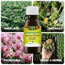Carica l'immagine nel visualizzatore di Gallery, GreenCulture Amino Biotic per Piante 100 ml - Coadiuvante con Estratti di Lieviti, Acidi Nucleici e Proteine - da Diluir