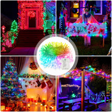 Carica l'immagine nel visualizzatore di Gallery, Luci di Natale a Batteria Esterno con Timer, 2×10M 200Led