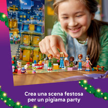 Carica l'immagine nel visualizzatore di Gallery, LEGO Friends Calendario dell'Avvento 2025 per Bambine da 6 Anni - Giocattoli per il Conto alla Rovescia di Natale con 24 Sorprese, tra cui 5 Mini Bamboline, 5 Animali Domestici e Accessori - 42668