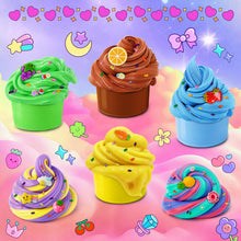 Carica l'immagine nel visualizzatore di Gallery, 20 Pack Butter Slime Kit per Bambini, Giocattoli Slime per Bambini