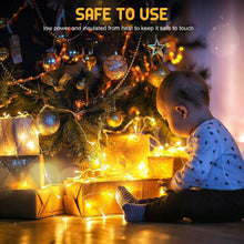 Carica l'immagine nel visualizzatore di Gallery, A.bigwhale Catena Luminosa 3 m 30 LED, Luci LED Batteria bianco caldo con timer 6H, luci fiabesche per interni, Natale, 