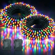Carica l'immagine nel visualizzatore di Gallery, Catena luminosa con timer batteria per interni ed esterni, catena luminosa a batteria, 8 modalità, ideale per Natale, Ha