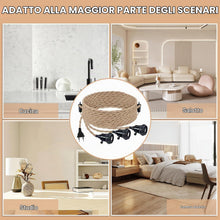 Carica l'immagine nel visualizzatore di Gallery, GOMETY 3 paia di portalampada E27, kit a sospensioni con interruttore, corda di canapa 6,8 m, lampada fai-da-te vintage,