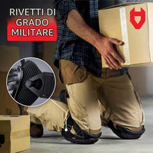 Carica l'immagine nel visualizzatore di Gallery, NoCry Ginocchiere professionali con imbottitura in schiuma robusta e comodo cuscino in gel, doppie cinghie forti e clip 