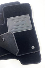 Carica l'immagine nel visualizzatore di Gallery, ASC Tappetini Auto in Moquette Nera Compatibili con FIAT PANDA 312 III Serie dal 2012 al 2019 con Bordo Antiscivolo Batt