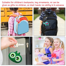 Carica l'immagine nel visualizzatore di Gallery, CONNECTION 12 Pezzi Kit Cucito Bambina Cucito per Bambini Confezione Da Cucire in Feltro per Bambini Artigianato e Cucir