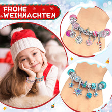 Carica l'immagine nel visualizzatore di Gallery, KAZATE Calendario Dell'Avvento Gioielli 2024 Ragazza Bracciale Kit, Donna Calendario Avvento Regali a Sorpresa, Natalizi Natale Conto Alla Rovescia 24 Charm Accessori diy Ciondoli