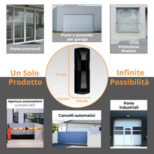 Carica l'immagine nel visualizzatore di Gallery, koomando Fotocellule Universali cancello KFT609 da Esterno,12V/24V AC/DC, Orientabili 180° Doppio LED di Stato, Certific