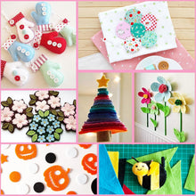 Carica l'immagine nel visualizzatore di Gallery, Menmamenma Feltro in Fogli, 40 Colori Feltro 20 * 30 cm Colorato Pannolenci Feltro DIY Tessuto Poliestere Cuciture per Cucire Mestieri Stoffa di Cucito Bricolage Patchwork Creativi Fai-da-Te