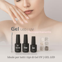 Carica l'immagine nel visualizzatore di Gallery, Lampada led unghie UV professionale 36 LED con 5 Timer da 48W / 54W. Fornetto ideale per manicure e pedicure con sensore
