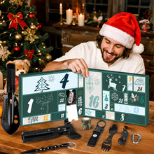 Carica l&#39;immagine nel visualizzatore di Gallery, iZoeL Calendario Avvento Uomo Calendario Avvento Adulti Idee Regalo Natale 2025 - Accessori Campeggio/Sopravvivenza/Caccia/Viaggi/Avventura, Regali Natale per Padre Fratello Nonno Zio Fidanzato