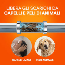 Carica l'immagine nel visualizzatore di Gallery, Mr Muscle Sciogli Capelli, Disgorgante Professionale Forte, 3 Pezzi x 500ml