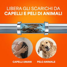 Carica l'immagine nel visualizzatore di Gallery, Mr Muscle Sciogli Capelli, Disgorgante Professionale Forte, 3 Pezzi x 500ml