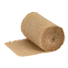 Carica l'immagine nel visualizzatore di Gallery, La Cordeline Tela di iuta naturale, 20 cm, rotolo 18 metri, nastro per artigianato, decorazione, giardinaggio