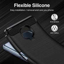 Carica l&#39;immagine nel visualizzatore di Gallery, iVoler Cover per Xiaomi Redmi Note 9S / Xiaomi Redmi Note 9 Pro, [Protezione Antiurto di Grado Militare] Custodia Sottile Morbida in Silicone TPU Anti-Impronte Anti-Graffio Protettiva Case, Nero