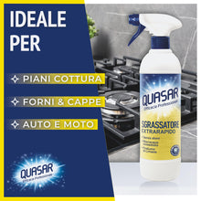 Carica l'immagine nel visualizzatore di Gallery, Quasar - Sgrassatore Extrarapido Profumo Limone 680ml