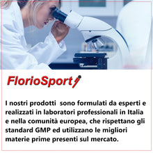 Carica l&#39;immagine nel visualizzatore di Gallery, Caffeina Anidra Pura 180 Capsule da 200 mg FlorioSport Integratore Alimentare di Caffeine ad alto dosaggio