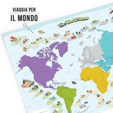 Carica l'immagine nel visualizzatore di Gallery, The World Game - Divertente Gioco da Tavolo Sulla Geografia - Gioco del Mondo Educativo per Bambini e Adulti - Fantastic