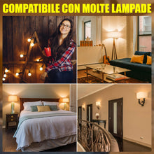 Carica l'immagine nel visualizzatore di Gallery, Lampadina E27 LED, 3W G45/P45 Lampadina LED a goccia Sostituzione 30W, angolo di illuminazione a 360° 3000K bianco caldo