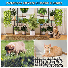 Carica l'immagine nel visualizzatore di Gallery, 12Pz Dissuasore per Gatti Repellente in Plastica,Tappetino RepellenteGattio