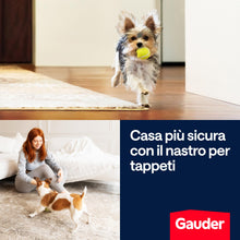 Carica l'immagine nel visualizzatore di Gallery, GAUDER Nastro biadesivo per tappeti - Colla per tappeti (10 m x 48 mm)