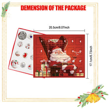 Carica l'immagine nel visualizzatore di Gallery, Awutzut Calendario Avvento Ragazza 2024 Regalo di Natale con Bracciale Collana e 24 Pendenti per Bambini