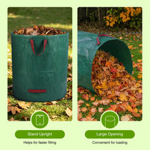 Carica l'immagine nel visualizzatore di Gallery, 3 Sacchi da Giardinaggio 272L, Borse per Rifiuti da Giardino in PP 150g/m²