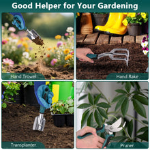 Carica l'immagine nel visualizzatore di Gallery, Set di Attrezzi da Giardinaggio, 7 Pezzi Attrezzi da Giardinaggio con Borsa Portaoggetti, Attrezzi Orto per Piante, Robu
