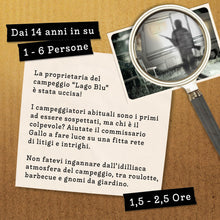 Carica l'immagine nel visualizzatore di Gallery, Hidden Games Luogo del Reato – Il killer del campeggio – Gioco detective