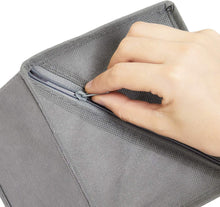 Carica l'immagine nel visualizzatore di Gallery, Amazon Basics Organizer in tessuto per cassetto, 6 unità, Grigio