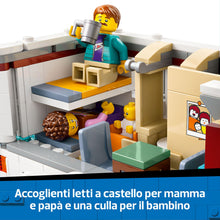 Carica l'immagine nel visualizzatore di Gallery, LEGO City Camper Van delle Vacanze d’Avventura - Veicolo Giocattolo da Costruire, Giochi per Bambini e Bambine da 6 Anni con 3 Minifigure e Accessori - Idee Regalo per Compleanni e Feste - 60454