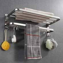 Carica l'immagine nel visualizzatore di Gallery, porta asciugamani bagno accessori bagno porta asciugamani bagno adesivo set bagno accessori completo appendi asciugamani bagno porta asciugamani accessori bagno senza forare porta asciugamani bagno