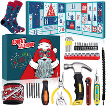 Carica l'immagine nel visualizzatore di Gallery, iZoeL Calendario Avvento Uomo Calendario Avvento 2024 Adulti Calendario Avvento Utensili Uomo Calendario Avvento di Strumenti Pratici - Regali Natale per Papà Nonno Fidanzati Insegnanti Adolescenti