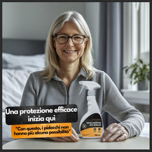 Carica l'immagine nel visualizzatore di Gallery, Spray Antipidocchi - 500 ml - Spray antipidocchi per tessuti e mobili - Protezione con estratto di eucalipto e crisantem