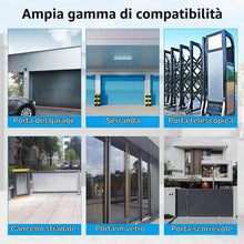 Carica l'immagine nel visualizzatore di Gallery, 3PCS 433,92 MHz Telecomando Cancello per Top432EE, Telecomando 2 Canali Compatibile con Top432EE/EV/NA