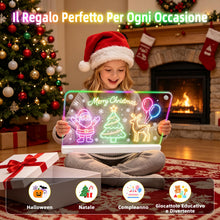Carica l'immagine nel visualizzatore di Gallery, Awatty Lavagna da Disegno a LED, Giocattoli Regalo Bambini Bambine (Bianca)
