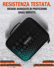 Carica l'immagine nel visualizzatore di Gallery, AKIELO+ Organizer Batterie con Tester e Cacciavite Inclusi – Custodia Organizzatore (Edizione Max – Oltre 150+) – Conten
