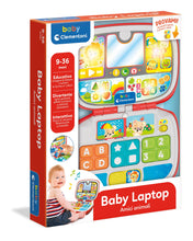 Carica l'immagine nel visualizzatore di Gallery, Baby Clementoni - 17677 - Laptop Amici Animali, Gioco Interattivo 9 mesi, Centro Attività e Computer Educativo per Bambini (Versione in Italiano)