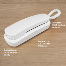 Carica l'immagine nel visualizzatore di Gallery, VTech Trimstyle telefono fisso con filo, regolazione volume suoneria e audio, ricomposizione ultimo numero, supporto app