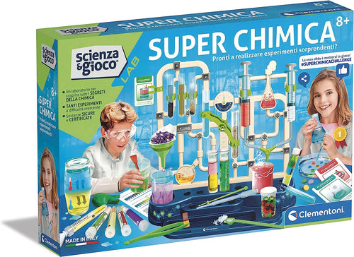 Clementoni- Scienza&Gioco La Chimica Sorprendente, 8+ Anni, Multicolore