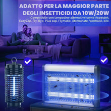 Carica l'immagine nel visualizzatore di Gallery, FSL BL T8 F10W Lampadina UV di Ricambio 13 Pollici per Insetticida, Adatta per Antizanzare/Anti-mosche, 2 Pezzi