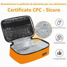 Carica l'immagine nel visualizzatore di Gallery, Gloppie - Mini Lunch Box Piccola Borsa per il pranzo per gli uomini Donne - Isolato LunchBox Termico Pranzo Scatole Pran
