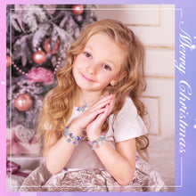 Carica l'immagine nel visualizzatore di Gallery, Hymarvo Calendario Avvento 2024 Bambina Gioielli, Calendario Avvento Bracciale Bambini Kinder Fai da Te, Calendario Dell Avvento Braccialetti Collane Regalo Natale Ragazza 5 6 7 8 9 10 11 12 13 Anni