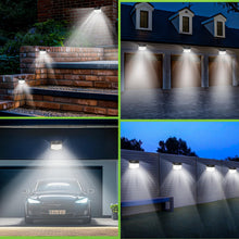 Carica l'immagine nel visualizzatore di Gallery, Luci LED Solare Esterno Giardino - 248 LED Luce Esterne con Pannello Solari
